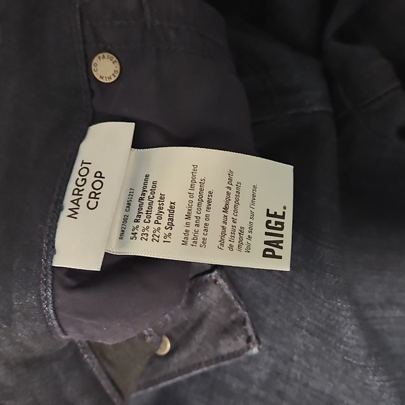 PAIGE Margot Crop Denim - Picture 3 of 7